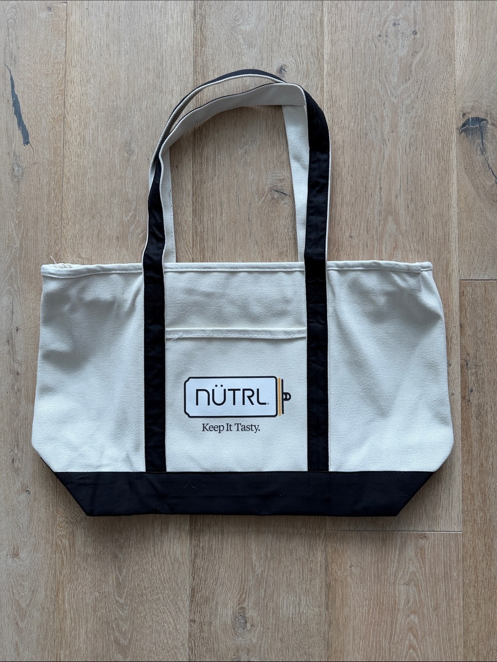 NWOT Nütrl Hard Seltzer “Keep It Tasty” Canvas Tote Bag